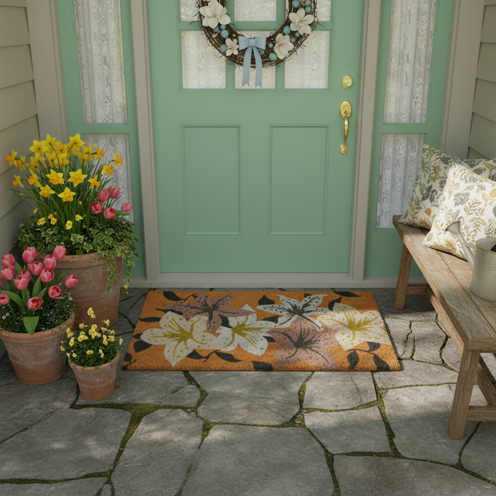 Lovely Lilies  Doormat