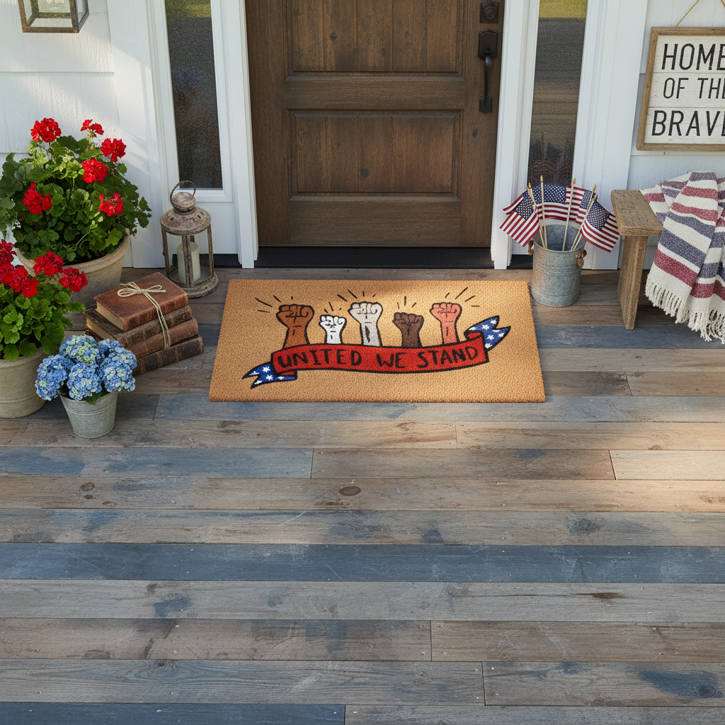 United We Stand Doormat