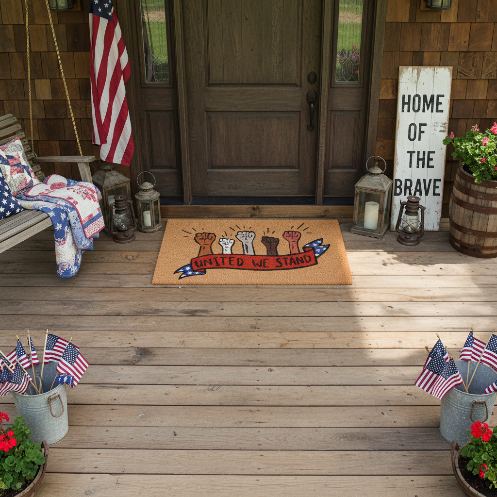 United We Stand Doormat