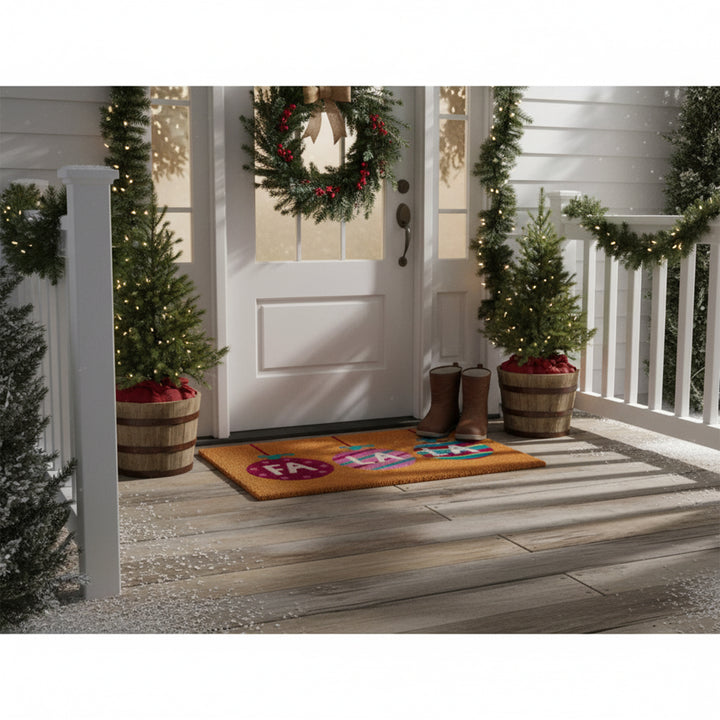 Christmas Fa La La Doormat