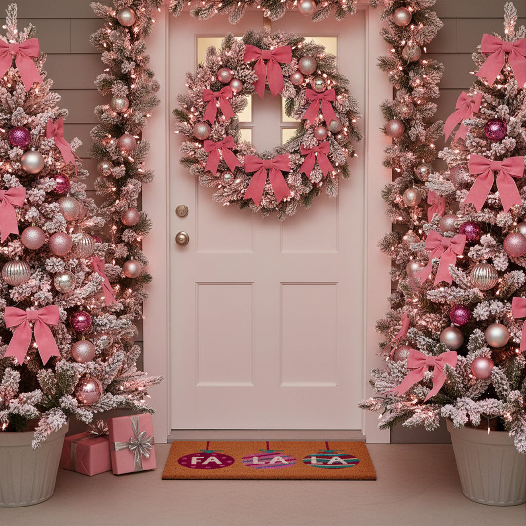 Christmas Fa La La Doormat