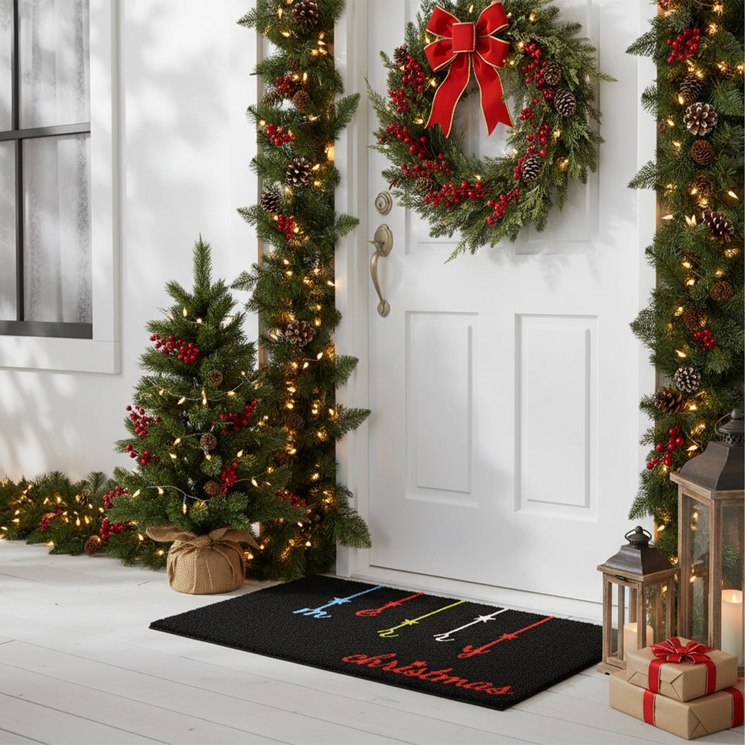 Whimsical Christmas Doormat