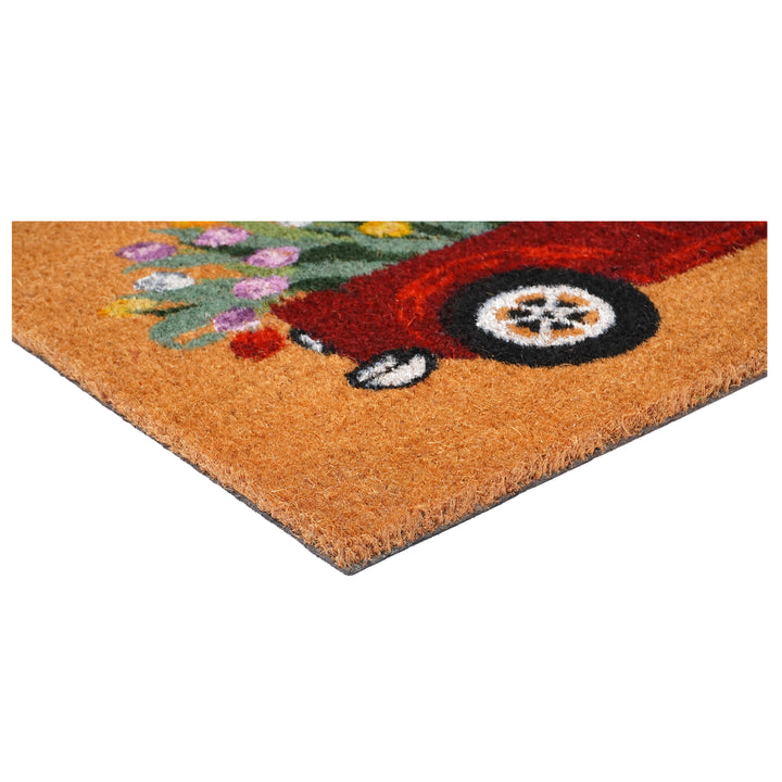 Blooming Truck Doormat 17"x29"
