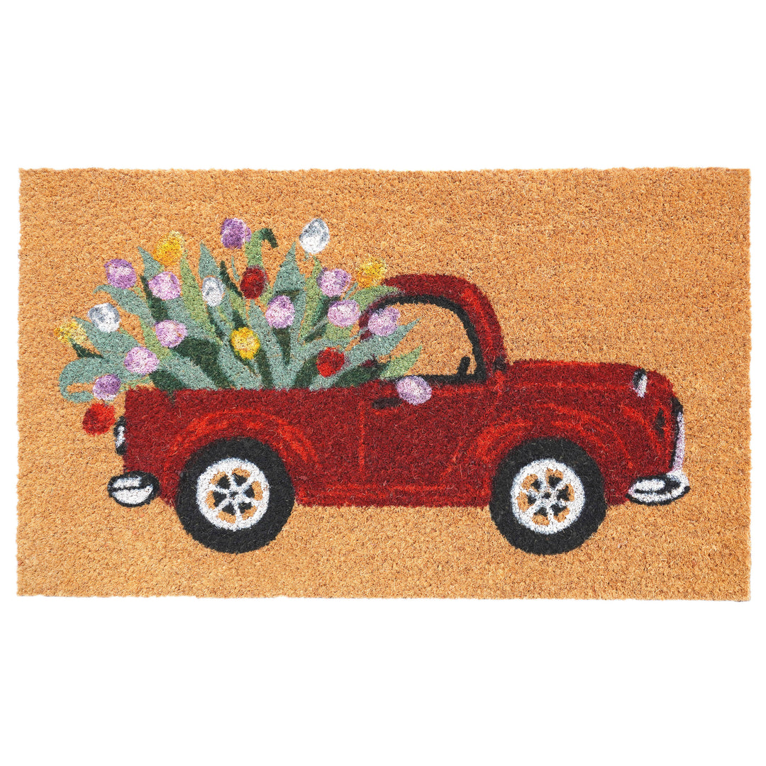 Blooming Truck Doormat 17"x29"