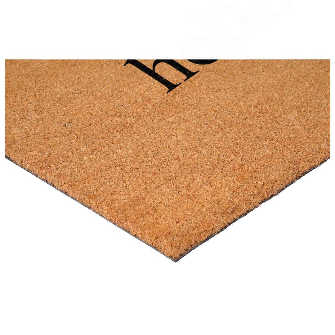Classic Hello  Doormat 17"x29"