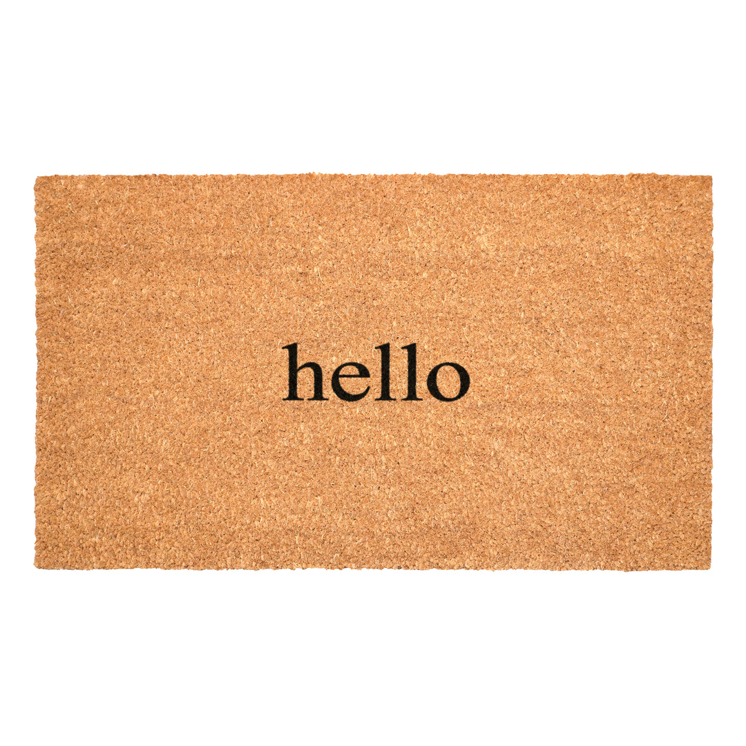Classic Hello  Doormat 36"x72"