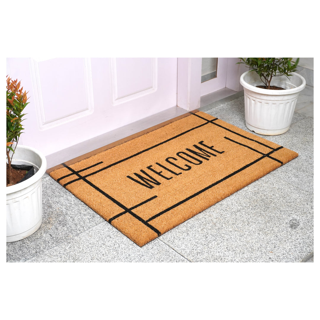 Modern Natural Welcome Doormat Natural / 24"x36"