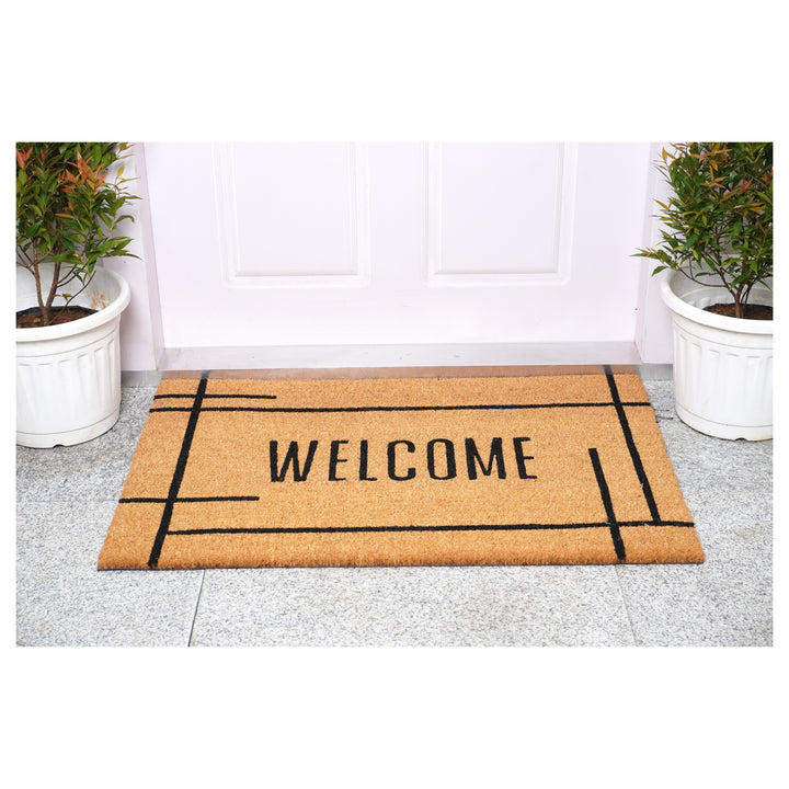 Modern Natural Welcome Doormat Natural / 24"x36"