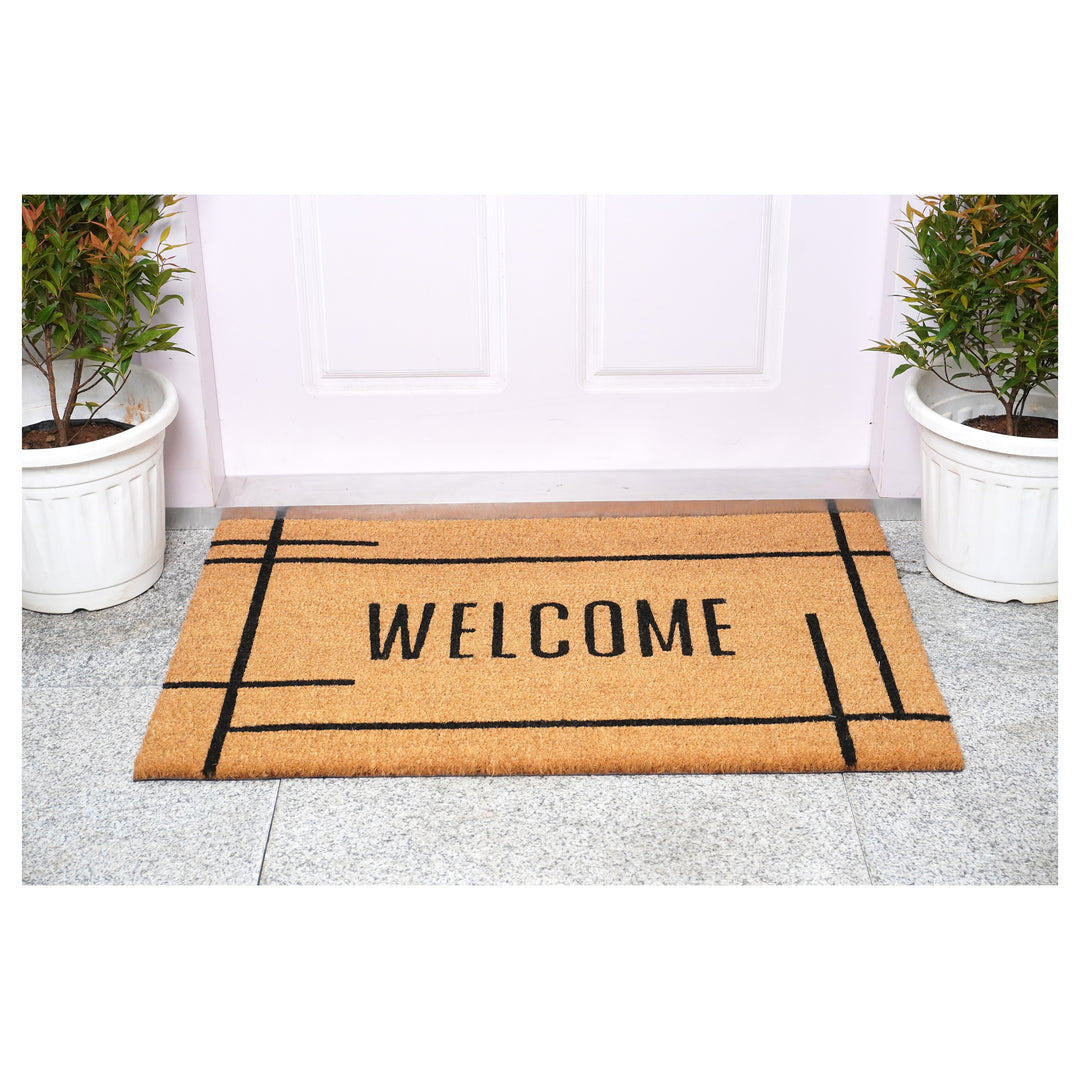 Modern Natural Welcome Doormat Natural / 24"x36"