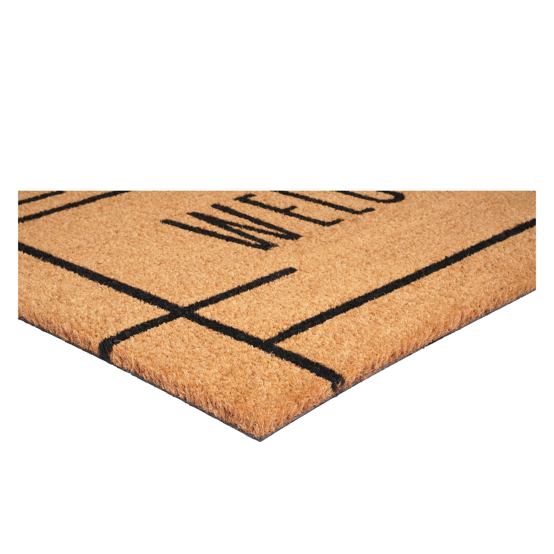 Modern Natural Welcome Doormat Natural / 24"x36"