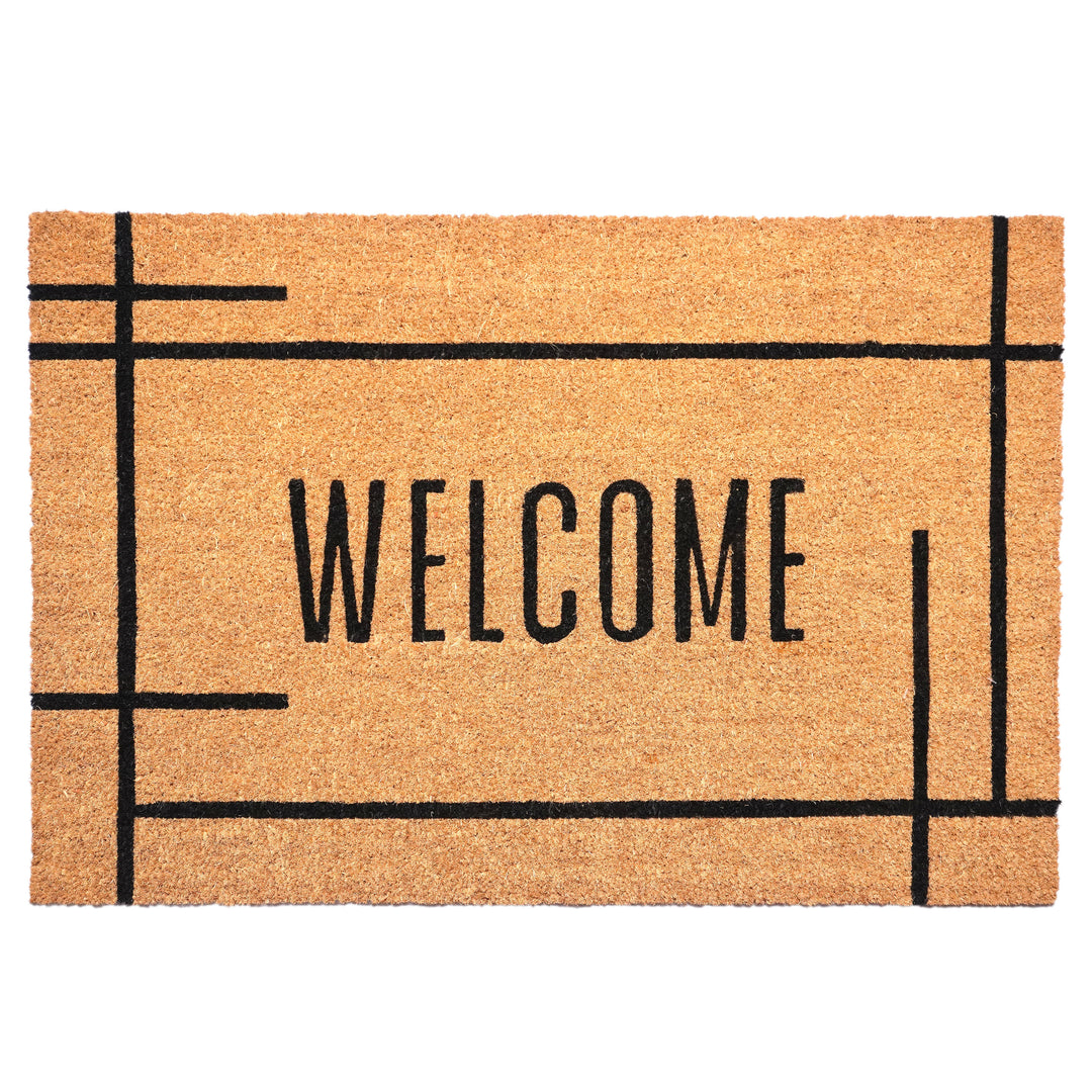 Modern Natural Welcome Doormat Natural / 24"x36"