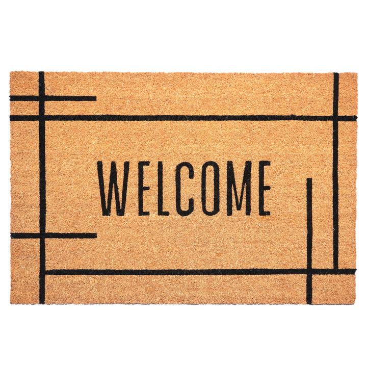 Modern Natural Welcome Doormat Natural / 24"x36"