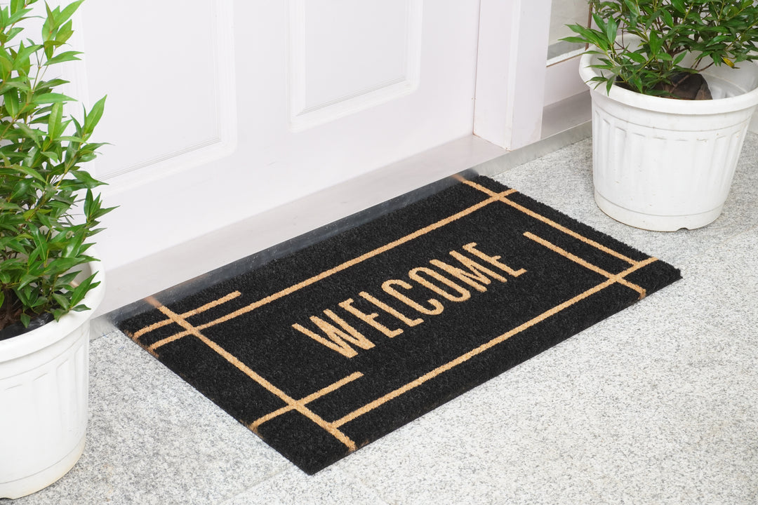 Modern Welcome Doormat