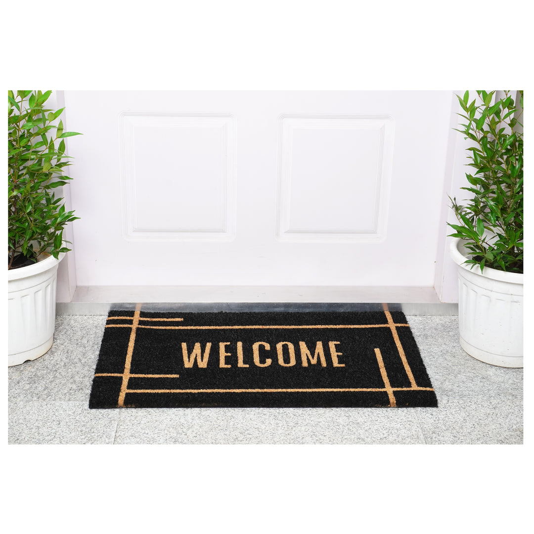 Modern Welcome Doormat