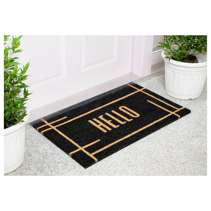 Modern Hello Doormat