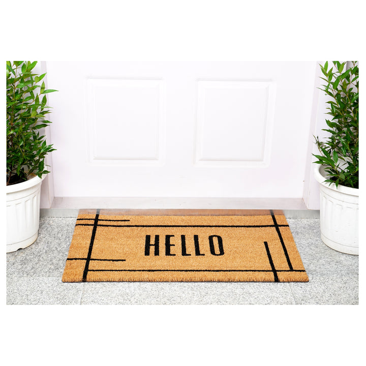 Modern Hello Doormat