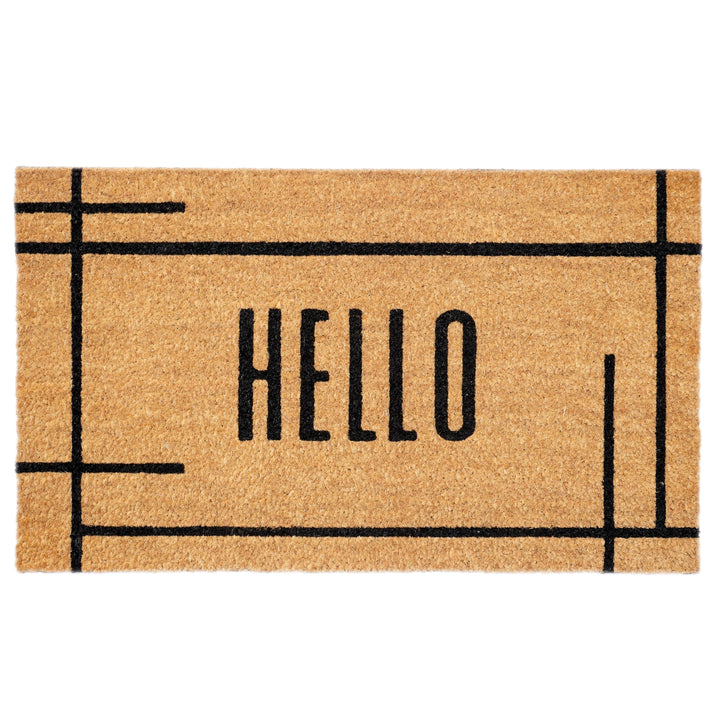 Modern Hello Doormat
