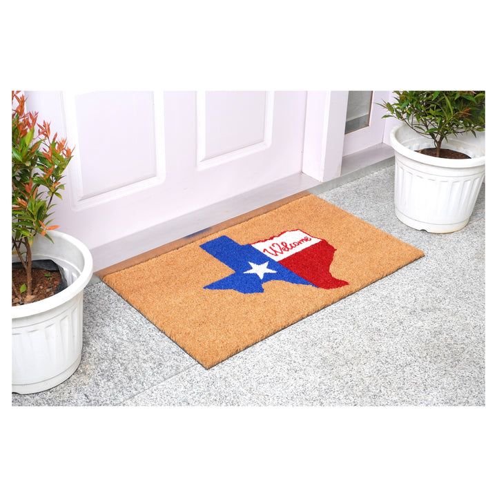 Texas Flag Doormat 17"x29" / Texas