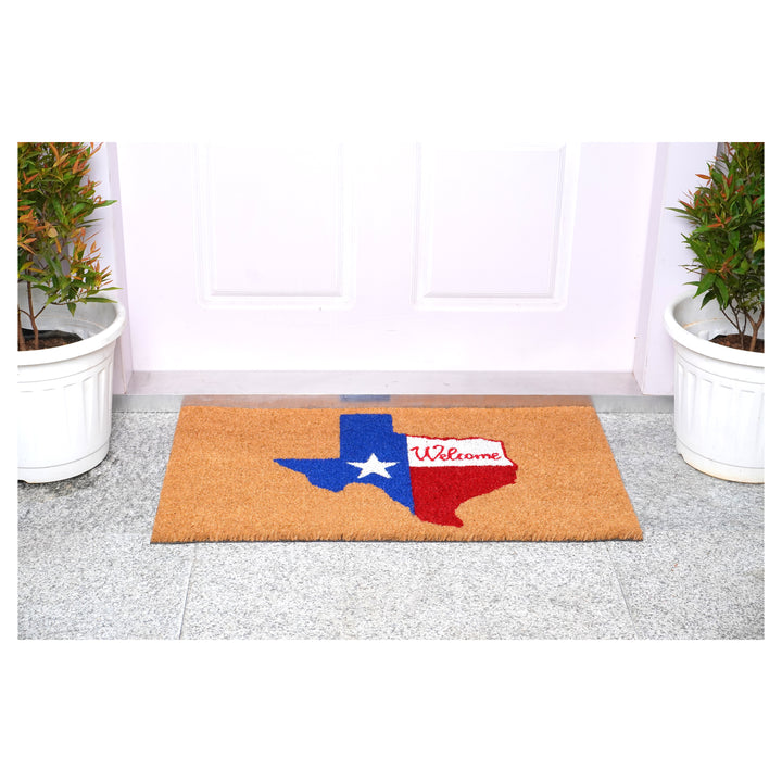 Texas Flag Doormat 17"x29" / Texas