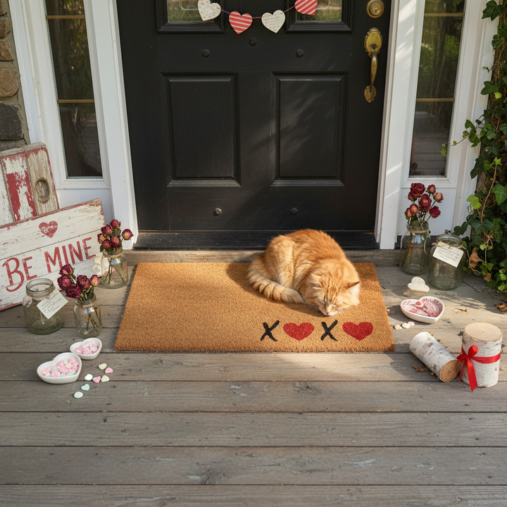 Hugs and Kisses Doormat