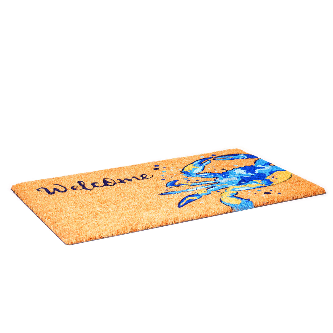 Blue Crab Welcome Doormat 17"x29"