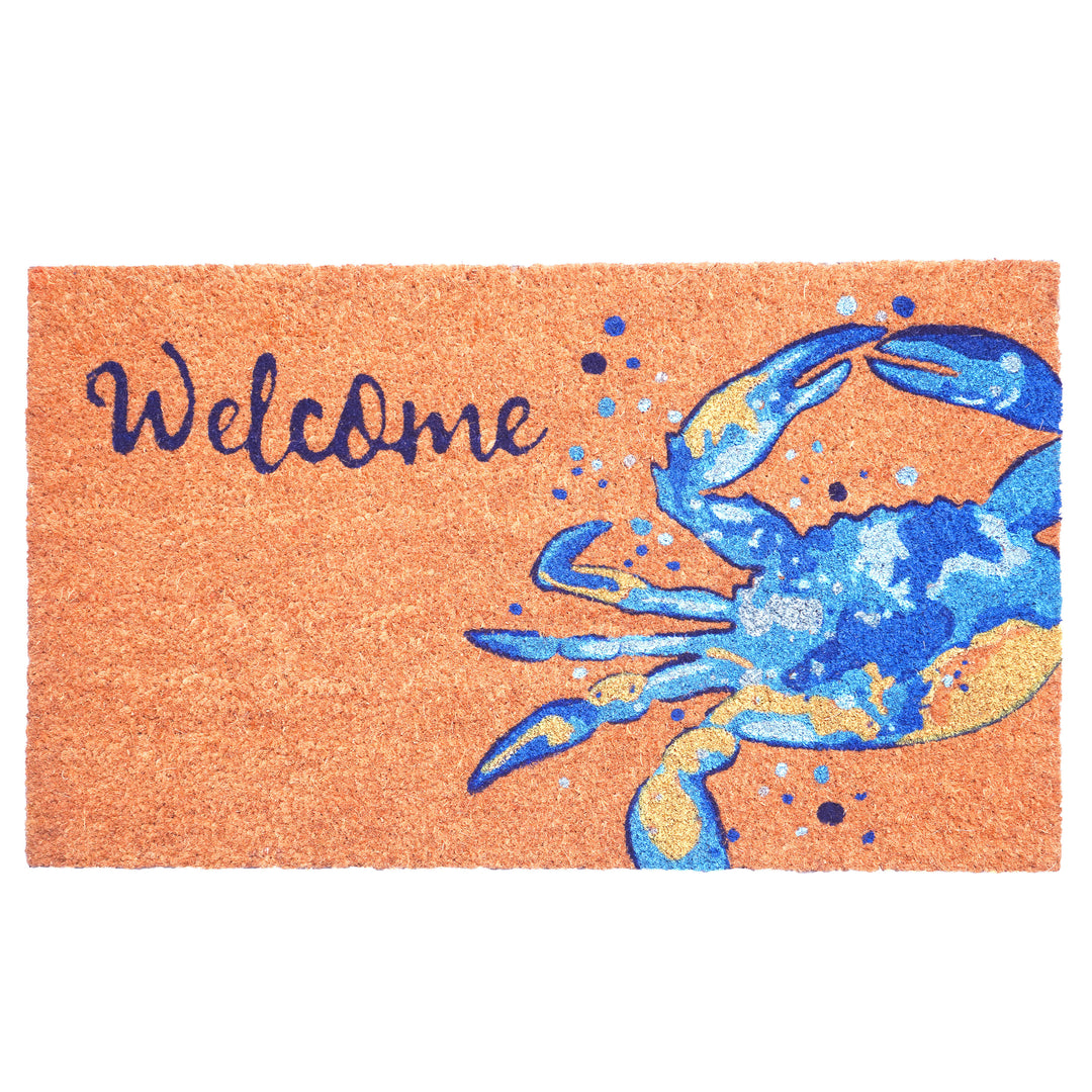 Blue Crab Welcome Doormat 17"x29"