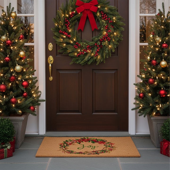 Christmas Joy Doormat