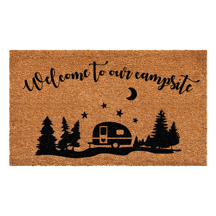 Welcome to our campsite Doormat 24"x48"