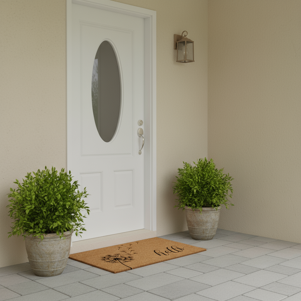 Dandelion Doormat