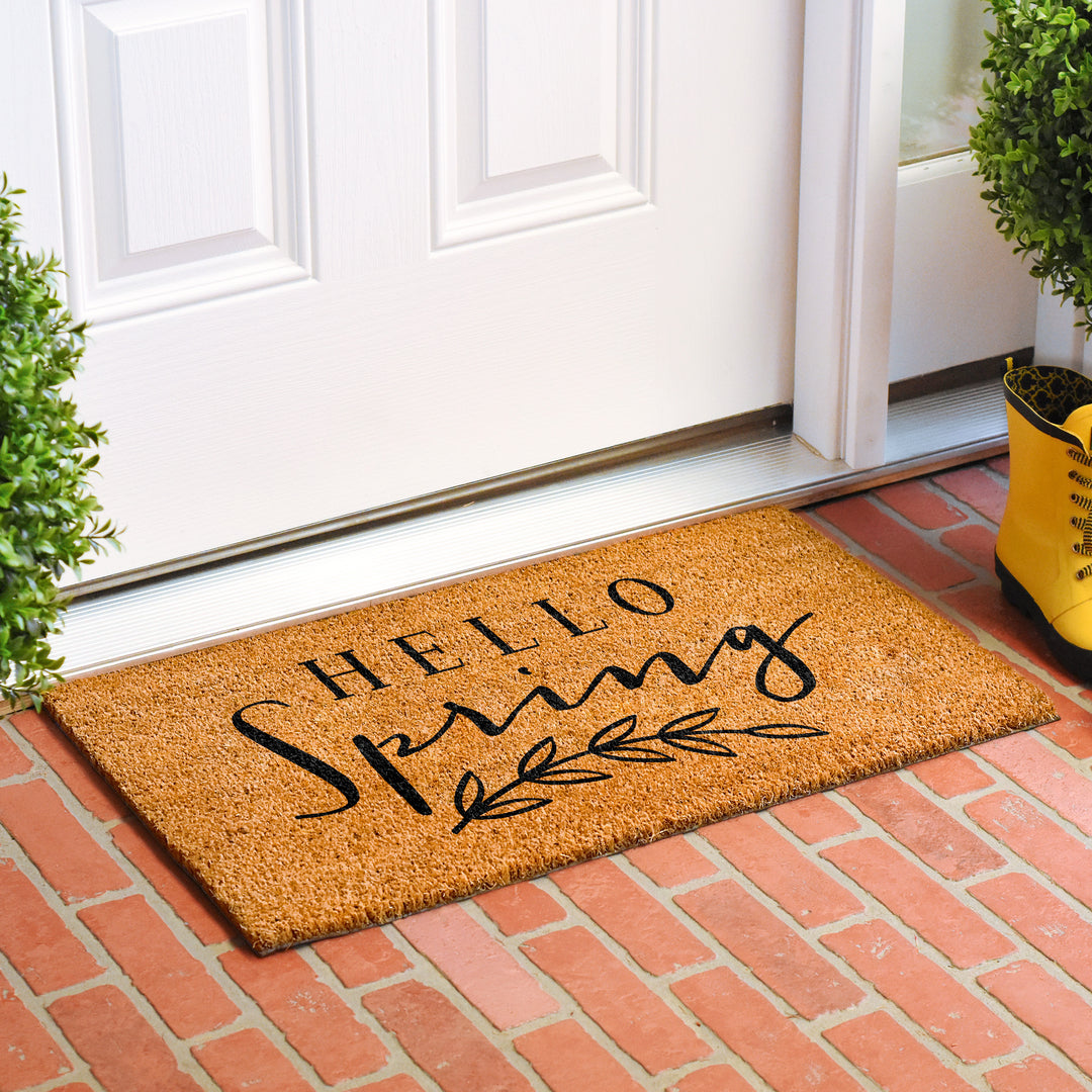 Hello Spring Doormat 36"x72"