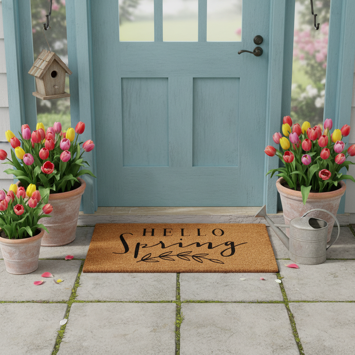 Hello Spring Doormat