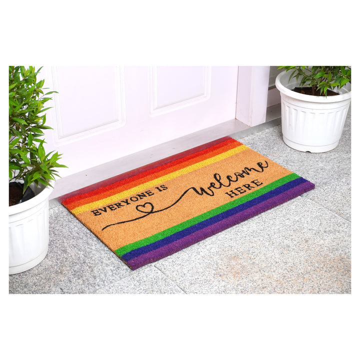 Everyone is Welcome here Doormat 17"x29"