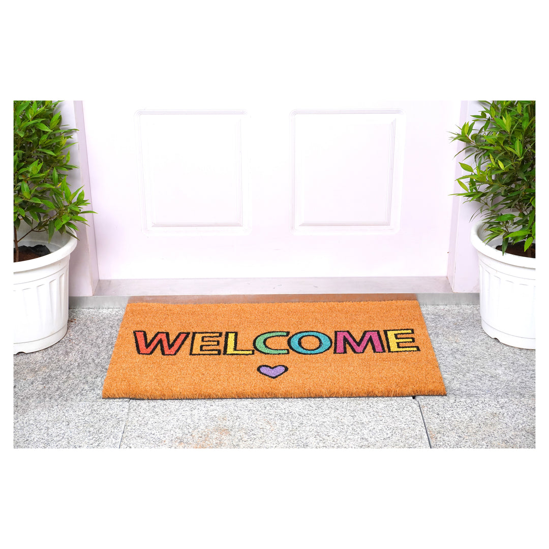 Pastel Welcome 17"x29"