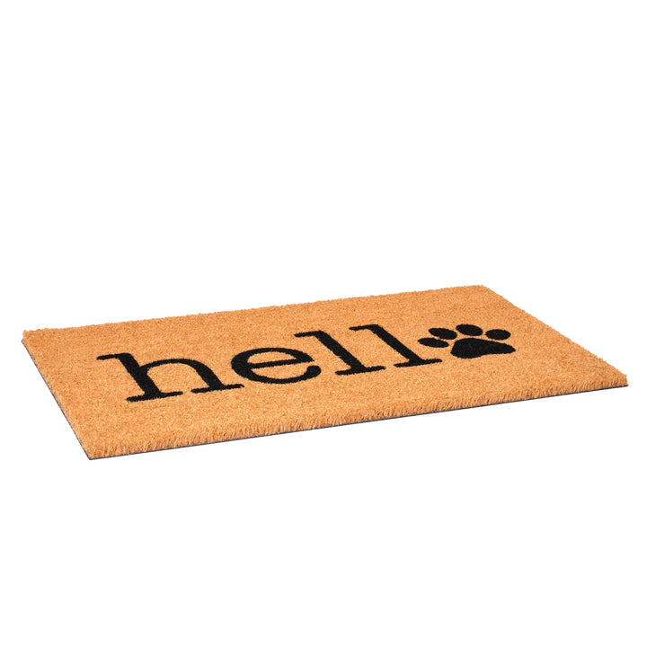 Hello Paw Doormat 17"x29"