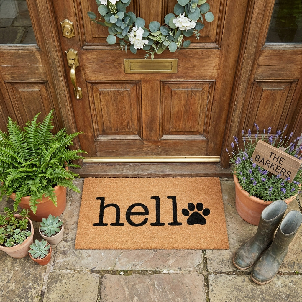 Hello Paw Doormat