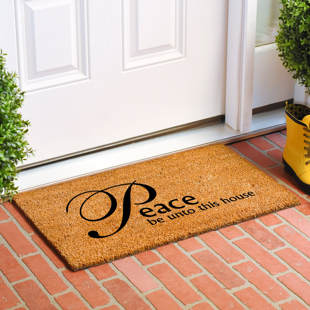 Peace Doormat 24"x36"