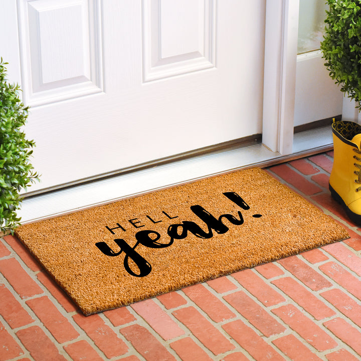 Hell Yeah Doormat 24"x48"