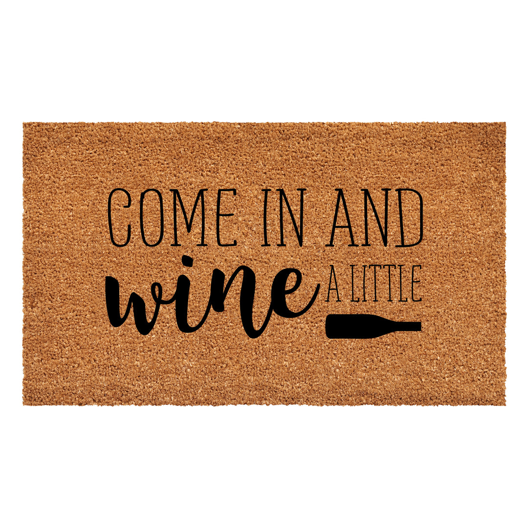 Wine A Little Doormat 36"x72"