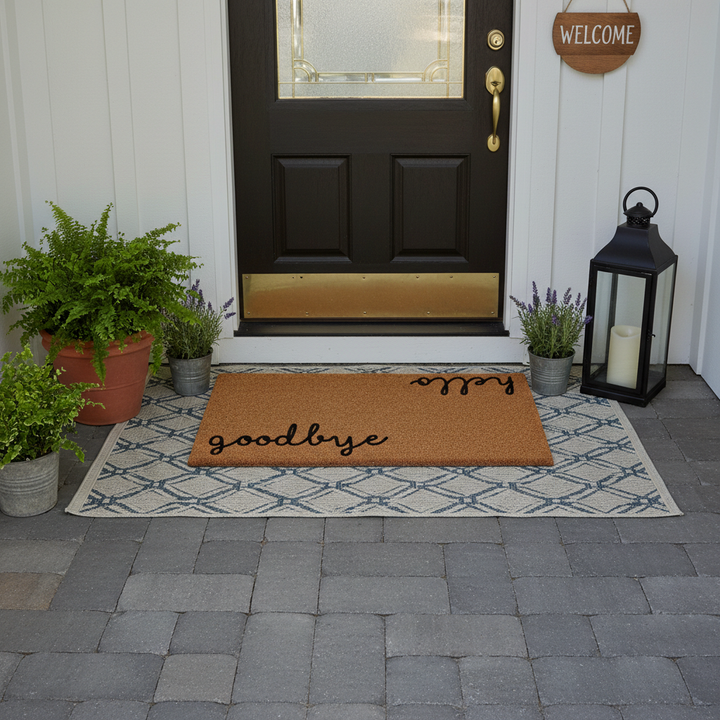 Hello Goodbye Doormat