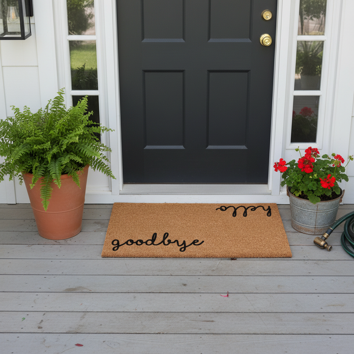 Hello Goodbye Doormat