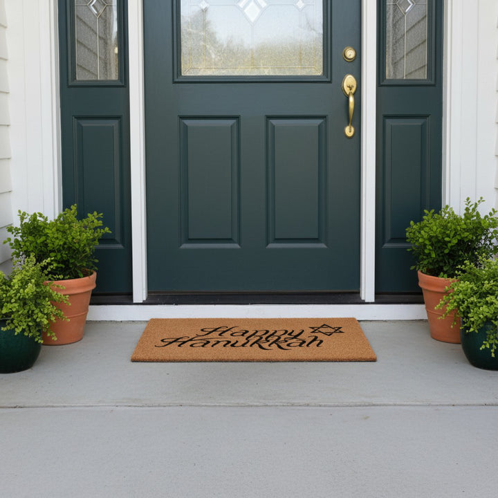 Hanukkah Greetings Doormat