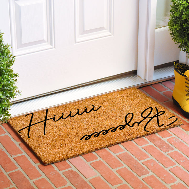 Hiii Byee Doormat 24"x48"
