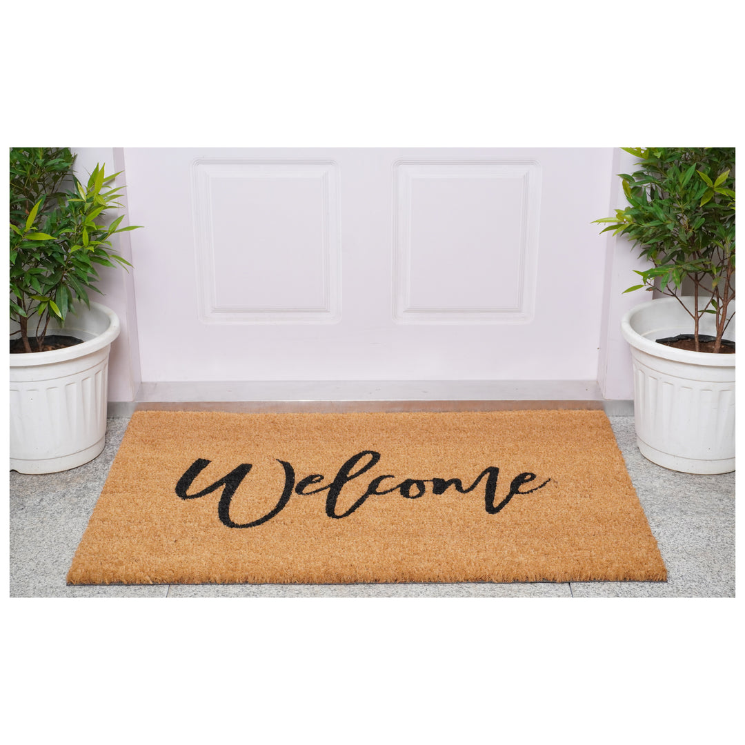 Cursive Welcome Doormat 24"x36"