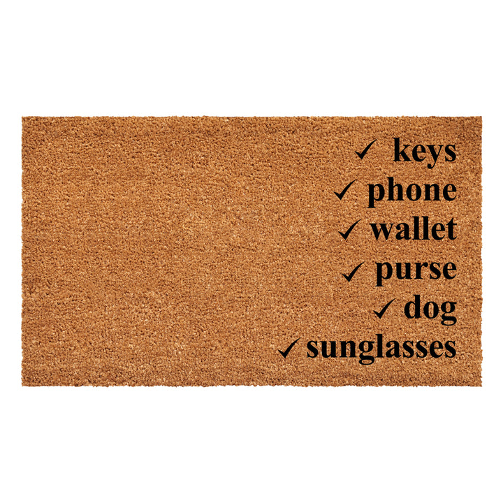 Checklist Doormat 24"x48"