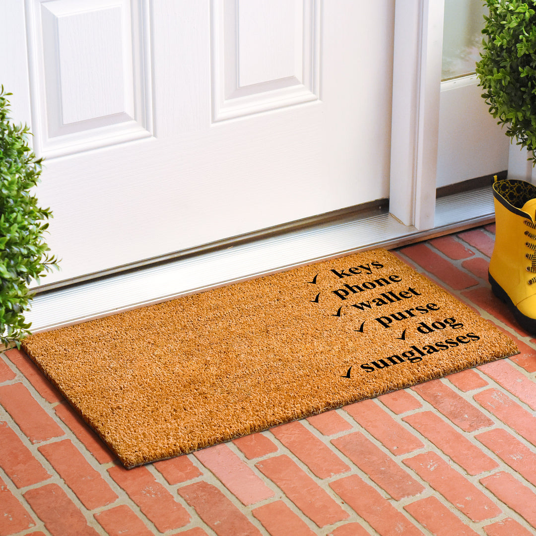 Checklist Doormat 30"x48"