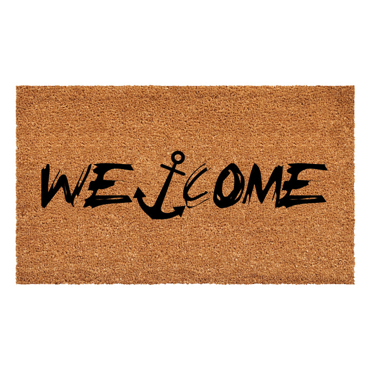 Nautical Anchor Welcome Doormat 30"x48"