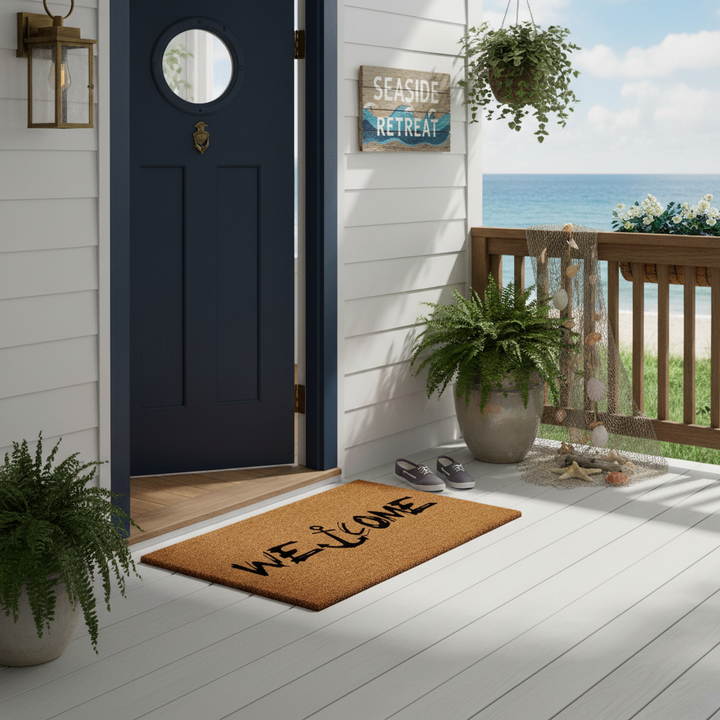 Nautical Anchor Welcome Doormat