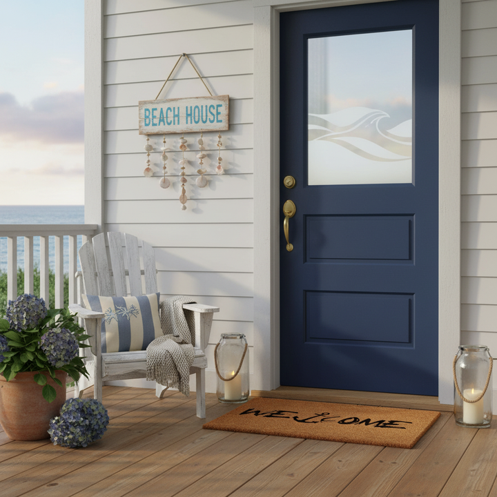 Nautical Anchor Welcome Doormat