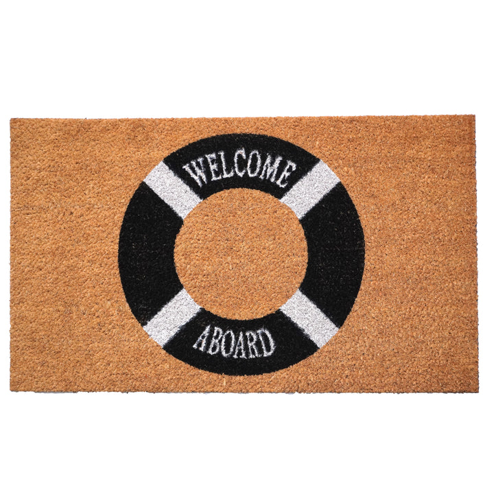Welcome Aboard Buoy Doormat 36"x72"