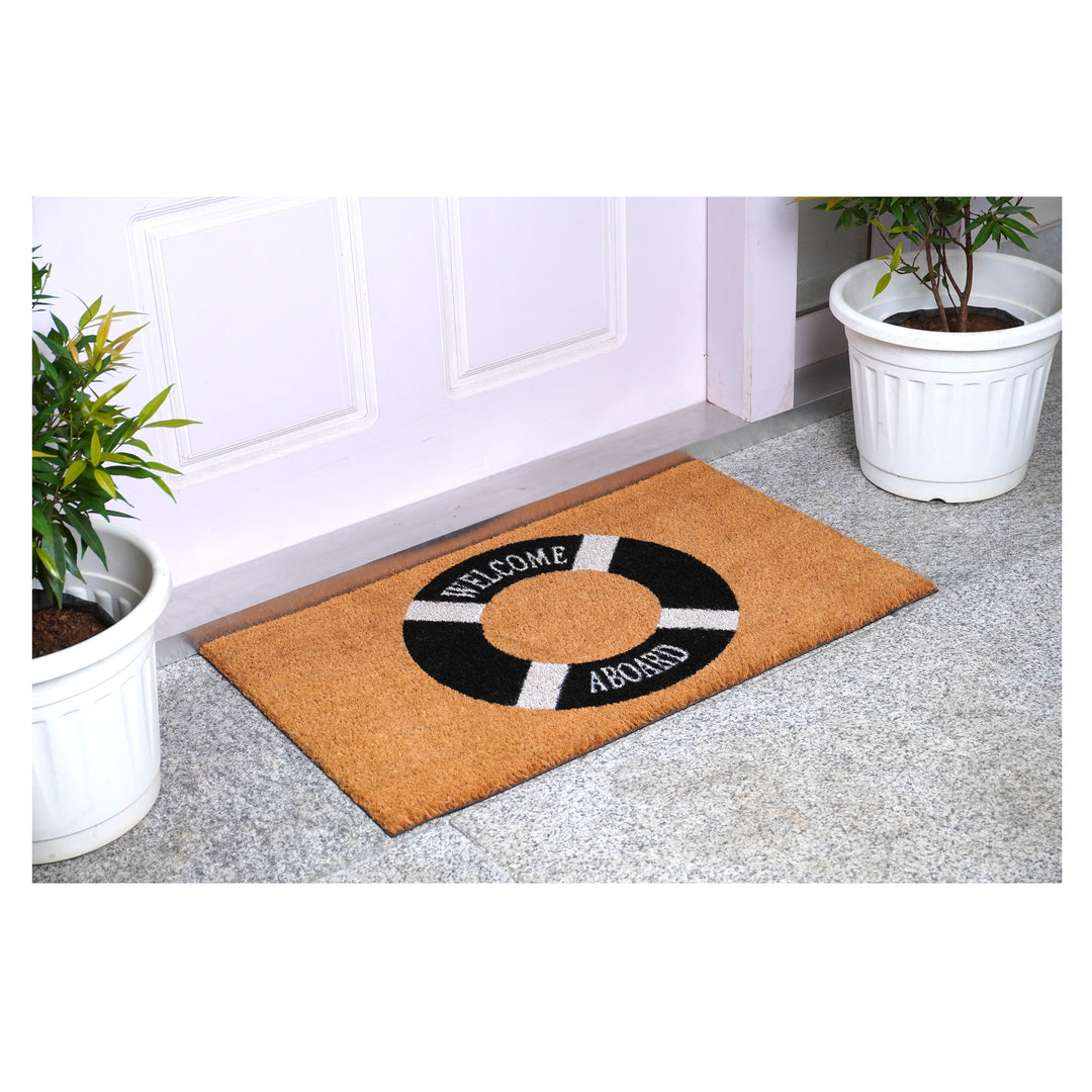 Welcome Aboard Buoy Doormat 36"x72"